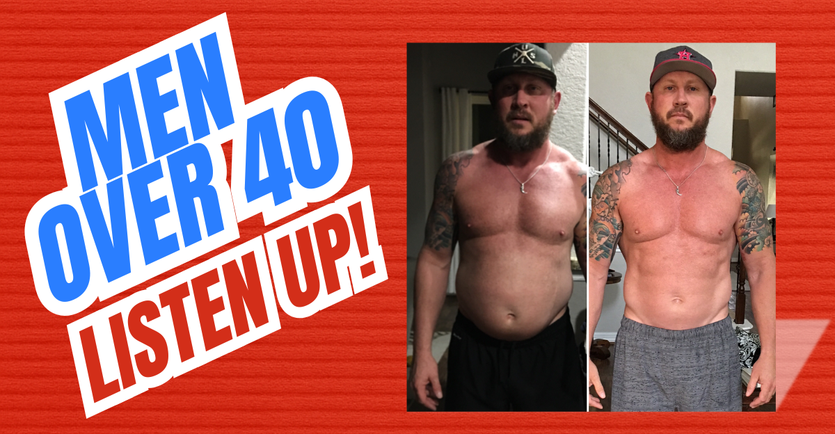 Men Over 40: Listen Up! Transformation Success on The Dolce Diet