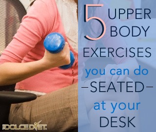 5 Upper Body Exercises You Can Do While Seated At Your Desk The